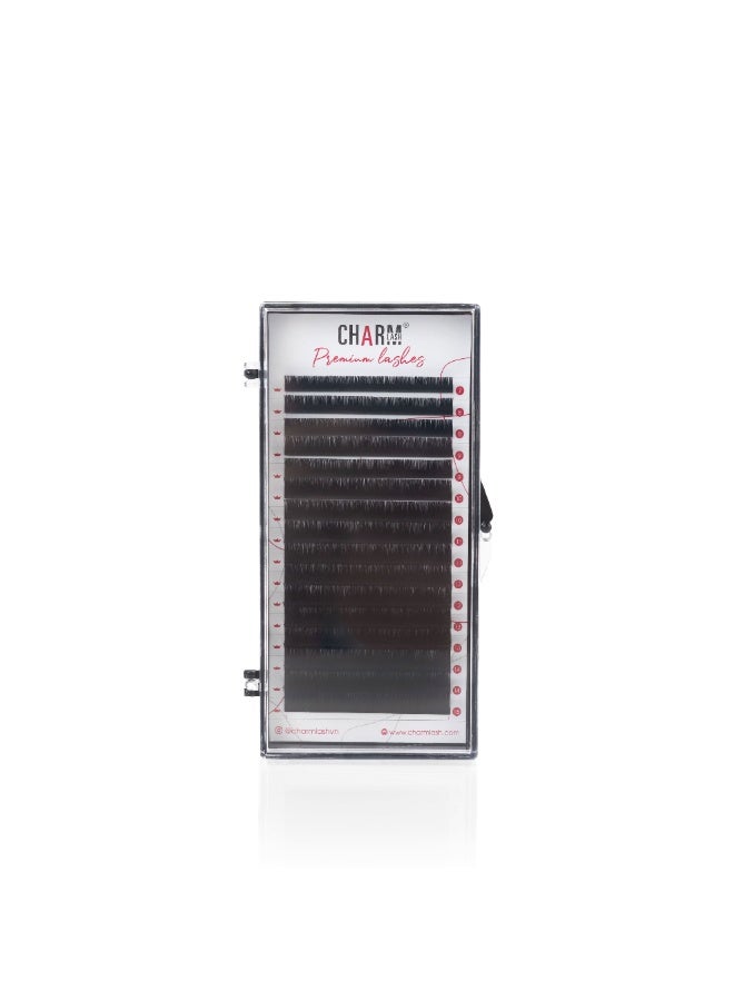 CHARM LASH Premium Matte  0.10, D Mix length (7-15) - 16 Lines - Image 5
